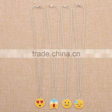 2016 Wholesale Handmake Fashion Stainless Steel Pendant Emoji Necklace Jewelry Manufacturer China photo-5