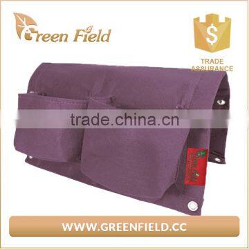 Fence Grow Bags 2 Pockets Hanging Felt Planter Bags photo-5