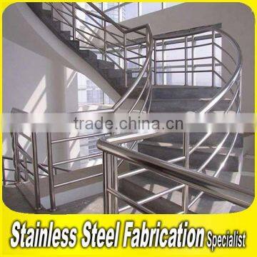 Fabrication Project Home Stair Stainless Steel Inox Railing China photo-6