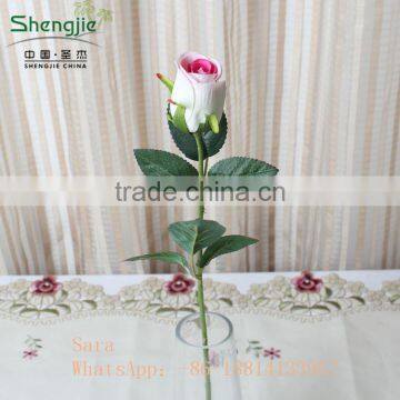Decorative Artificial Single Rose for Wedding &table Centerpieces photo-2