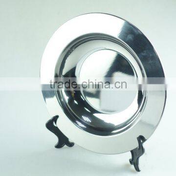 Round Tray Metal Food Tray Stainless Steel Buffet Trays Of Various Sizes photo-3
