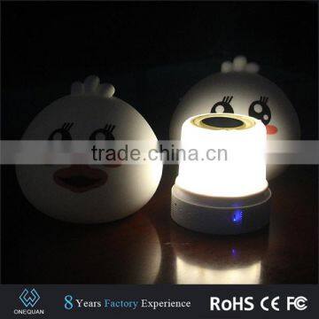 Promotion Mini Animal Duck Shape Bluetooth Speaker With LED Light photo-6