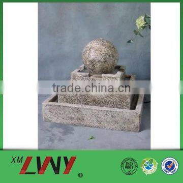 New production ball top three tier asian garden fountains