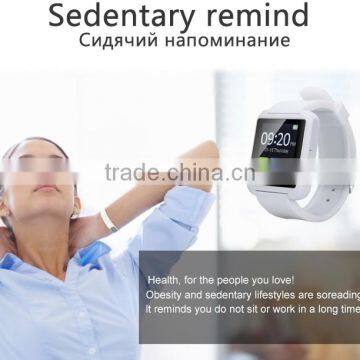 Cheapest touch screen u8 smart watch, phone calling smart bluetooth watch, bluetooth smart watch u8 for iPhone