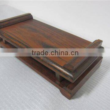 American Retro Leisure Solid Wood Coffee Tea Table photo-3