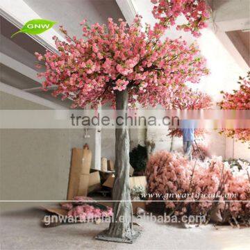 GNW 10ft artificial wedding tree pink plastic flower cherry blossom tree for wedding decoration