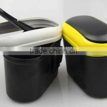 Car Trash Mini Cup Box Can Car Garbage Bin Dust Rubbish Box Car Car Trash Garbage Can Wastebin A0269 photo-4