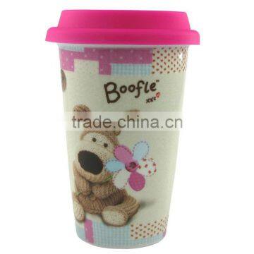 Ceramic Travel Cup Coffee Mug photo-2