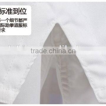 WTFm Taekwondo White V Neck Uniform Adults Martial Arts Suits photo-2