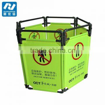 Wholesale Traffic Plastic Folding Barrier Cloth Barrlier photo-3