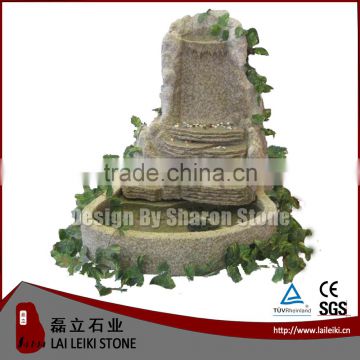 Natural Stone Hand Carved Garden Water Fountain