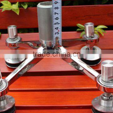 Stainless Steel Glass Wall Spiders , Glass Spider Fittings , Curtain Wall Spider Glass System photo-5