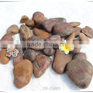 small natural cobble stone for garden decoration