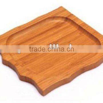 SQUARE WOODEN/BAMBOO PLATE