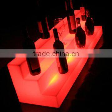 Back Bar Shelf/Roto Molded LED Wine Rack for Bar Furniture