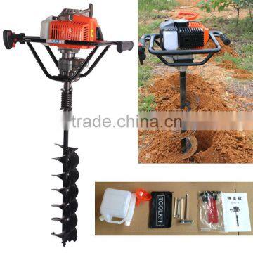 68cc 2200w Hand-Held Manual Fence Post Hole Digger Portable Hand Ground Hole Drill Auger For Earth Drilling photo-2