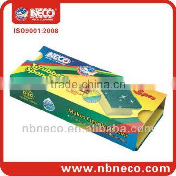 Scrubber Sponge With Scouring Pad photo-2