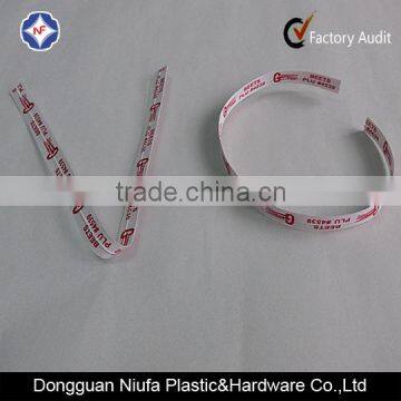 Orange Logo Printed Paper Twist Tie With Wire Core photo-5