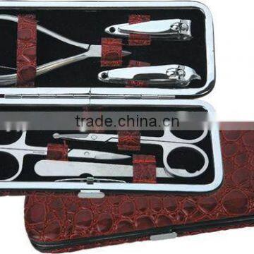 High quality Stainless steel Pedicure tools set with nail clippers