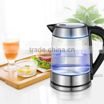 mini cordless electric hot water glass kettle