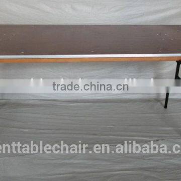 wooden banquet folding table in whole-sales