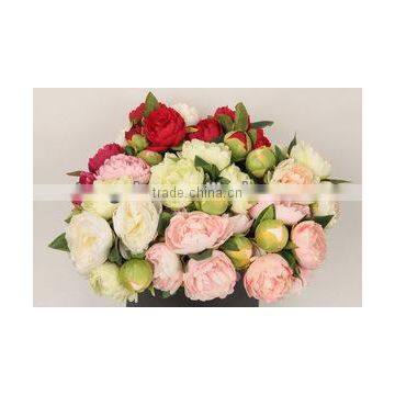 home gift realist bush purple flower decorative balls