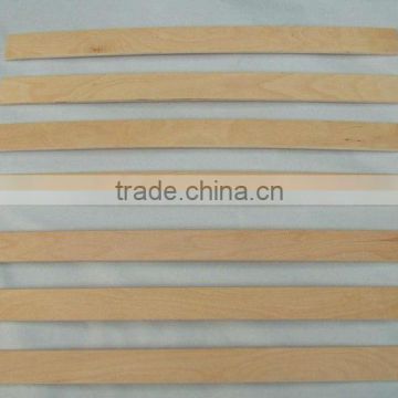 Curved/bent wooden bed slat/bed slat supports