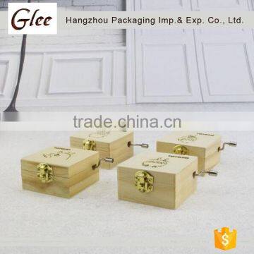 Cosmetic Box Custom Small Music Box Wooden photo-4