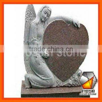 Black Granite Tombstone from China