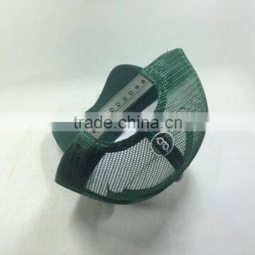 Screen Printed Logo Design Mesh Trucker Hats Green Color photo-5