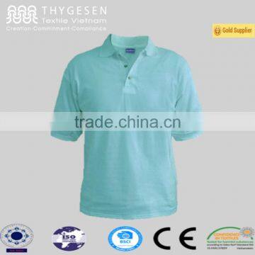 Singer Jersey 100% cotton soft plain Polo T-shirt for men