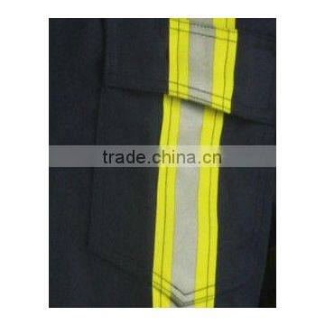NFPA 2112 HRC 2 FR Cotton Coverall With Reflective Trim photo-4