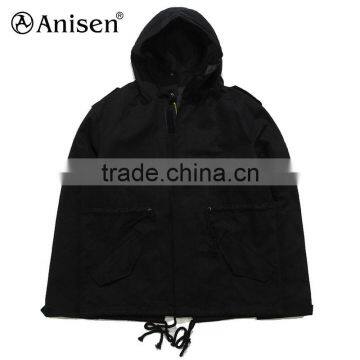 European Style Winter Windbreaker Hoodies Red Man Coat photo-4