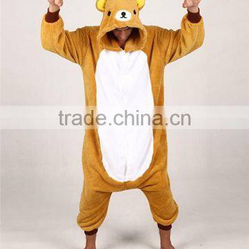 hot sales latest walking lovely brown bear rilakkuma mascot costumes china