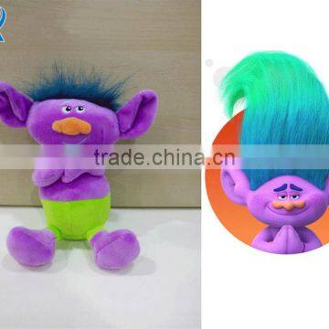 good quality cartoon dreamworks plush toys trolls set stuffed toy