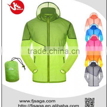 Outdoor quick-drying ultra-thin uv skin windbreaker