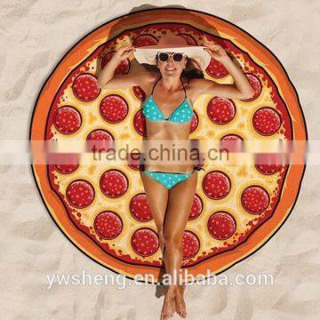 2017 New Fashion 150cm Microfiber Customized Printed Roundies Beach Towel photo-2