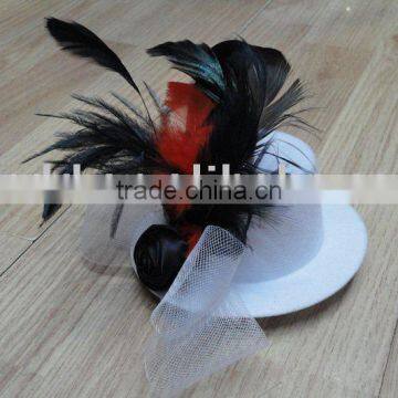 feather hair clips