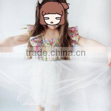 Summer Children Frocks Model Design 6 Years Small Girl Baby Clothes Fashion Dress photo-5