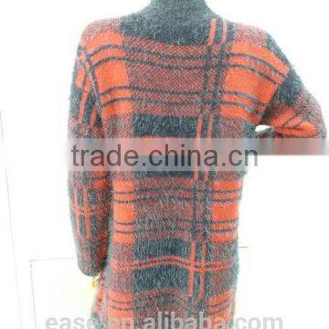 Classic Breathable 100% Merino Wool Ladies Knitted Cashmere Sweater photo-2