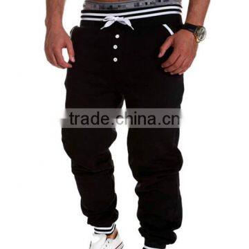 OEM Bulking Buy Closed Bottom Polyester/cotton Yarn Custom Jogger Pants Balloon Pants Men photo-3