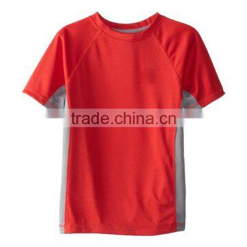 Wholesale Kids Fashion 100% Polyester Mesh Dry Fit Sports Boys Stylish T-shirt photo-4