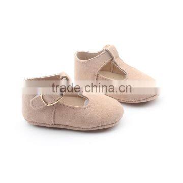 Cheap baby t-bar shoes 2017 casual soft leather baby shoes