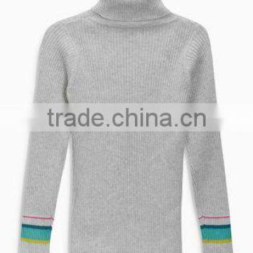 Winter Turtle Neck Sweater Design For Girl photo-2