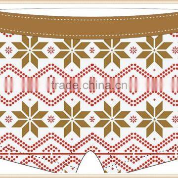 Merry Christmas 88% Polyester 12%Elastic Waist Sexy Men Shorts Men Boxers Cheap Men Underwear photo-2