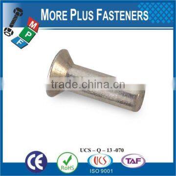 Made in Taiwan High Quality Rivet Copper Rivet Flat Head Rivet photo-5