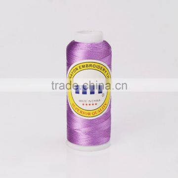 100% Viscose rayon embroidery thread for computerized machine embroidery