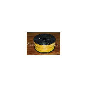 PLA 1.75mm Plastic Filament , Yellow 3D Printer Plastic Filament