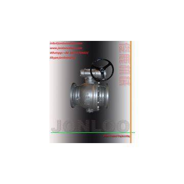 Cast Steel Trunnion Mounted Ball Valve
