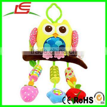 Wholesale Baby Bed Strollers Hanging Plush Bird Toys